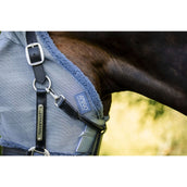 Amigo Fly Mask Heather Blue/Blue/Silver Amigo Fly Mask Heather Blue/Blue/Silver