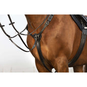 Rambo Micklem Pettorina con martingala Nero Rambo Micklem Pettorina con martingala Nero