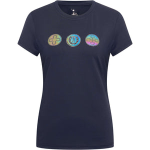 Imperial Riding Maglietta IRHHolographics Navy Imperial Riding Maglietta IRHHolographics Navy