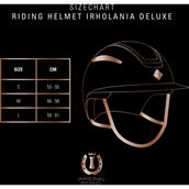 Imperial Riding Casco da equitazione IRHOLania Deluxe Big Visor Marrone Imperial Riding Casco da equitazione IRHOLania Deluxe Big Visor Marrone