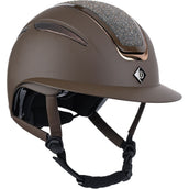 Imperial Riding Casco da equitazione IRHOLania Deluxe Big Visor Marrone Imperial Riding Casco da equitazione IRHOLania Deluxe Big Visor Marrone