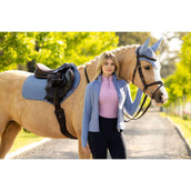 LeMieux Sottosella Suede Close Contact Square saltando Powder Blue LeMieux Sottosella Suede Close Contact Square saltando Powder Blue