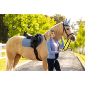 LeMieux Sottosella Suede Close Contact Square saltando Powder Blue LeMieux Sottosella Suede Close Contact Square saltando Powder Blue