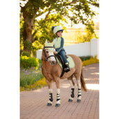 LeMieux Sottosella Mini Suede Close Contact Square saltando Macaron LeMieux Sottosella Mini Suede Close Contact Square saltando Macaron