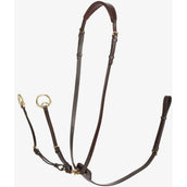 LeMieux Martingala Kudos Running Havana/Brass LeMieux Martingala Kudos Running Havana/Brass