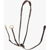 LeMieux Martingala Kudos Running Havana/Brass LeMieux Martingala Kudos Running Havana/Brass