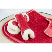 Kentucky Horsewear Stinchiere Bamboo Elastic Vegan Rosso Kentucky Horsewear Stinchiere Bamboo Elastic Vegan Rosso