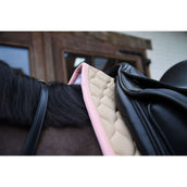 Kentucky Horsewear Sottosella Softshell Onion Quilt Dressage Beige/Rosa antico Kentucky Horsewear Sottosella Softshell Onion Quilt Dressage Beige/Rosa antico