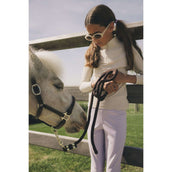 Kentucky Leggings da Equitazione Miami Knee Grip Girls Viola chiaro Kentucky Leggings da Equitazione Miami Knee Grip Girls Viola chiaro