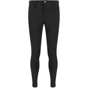 Kentucky Pantaloni da Equitazione Mexico Knee Grip Uomini Nero Kentucky Pantaloni da Equitazione Mexico Knee Grip Uomini Nero