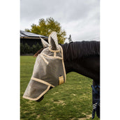 Kentucky Maschera per Mosche Heart con Orecchie e Naso Beige Kentucky Maschera per Mosche Heart con Orecchie e Naso Beige