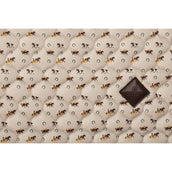 Kentucky Sottosella Velvet Horse Printing Beige Kentucky Sottosella Velvet Horse Printing Beige