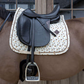 Kentucky Sottosella Velvet Horse Printing Dressage Beige Kentucky Sottosella Velvet Horse Printing Dressage Beige