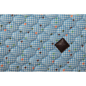 Kentucky Sottosella Velvet Pied De Poule Dressage Navy Kentucky Sottosella Velvet Pied De Poule Dressage Navy