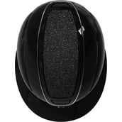 Covalliero Casco da equitazione Elite Polo Lacca Nera Covalliero Casco da equitazione Elite Polo Lacca Nera
