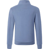 Covalliero Gilet in Pile SS26 Bambini Smoked Blue Covalliero Gilet in Pile SS26 Bambini Smoked Blue