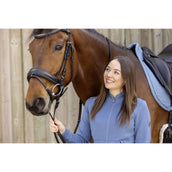 Covalliero Gilet in Pile SS26 Donne Smoked Blue Covalliero Gilet in Pile SS26 Donne Smoked Blue