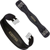 Kieffer Cinghia Versatilità Air-Tex senza elastico Nero Kieffer Cinghia Versatilità Air-Tex senza elastico Nero