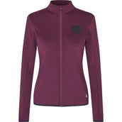 Kingsland Gilet in Pile KLMina Fig Kingsland Gilet in Pile KLMina Fig