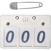 Kingsland Numeri di pettorale KLMaddie 3 Numeri Bianco Kingsland Numeri di pettorale KLMaddie 3 Numeri Bianco