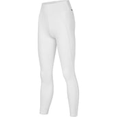 Kingsland Leggings da Equitazione KLLauren F-Tec 5 Full Grip Bianco Kingsland Leggings da Equitazione KLLauren F-Tec 5 Full Grip Bianco