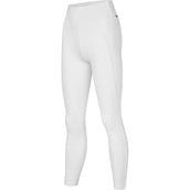Kingsland Leggings da Equitazione KLLauren F-Tec 5 Full Grip Bianco Kingsland Leggings da Equitazione KLLauren F-Tec 5 Full Grip Bianco