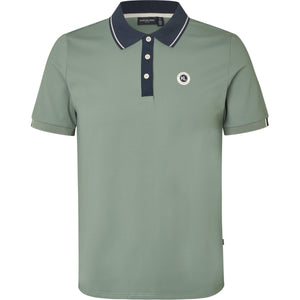 Kingsland Poloshirt KLLorenzo Uomini Green Agave Kingsland Poloshirt KLLorenzo Uomini Green Agave