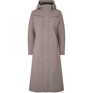 Kingsland Cappotto Lungo KLLucia Impermeabile Brown Iron Kingsland Cappotto Lungo KLLucia Impermeabile Brown Iron