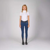 Kingsland Pantaloni da Equitazione KLKayce Denim Full Grip Navy Kingsland Pantaloni da Equitazione KLKayce Denim Full Grip Navy