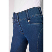 Kingsland Pantaloni da Equitazione KLKayce Denim Full Grip Navy Kingsland Pantaloni da Equitazione KLKayce Denim Full Grip Navy