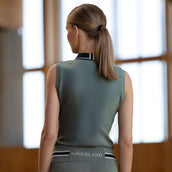 Kingsland Poloshirt KLLaura Senza Maniche Green Agave Kingsland Poloshirt KLLaura Senza Maniche Green Agave