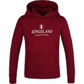 Kingsland Felpa con cappuccio Classic Unisex Bordeaux Kingsland Felpa con cappuccio Classic Unisex Bordeaux