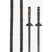 LeMieux Redini Arika Soft Rubber with Stopper Marrone/Ottone LeMieux Redini Arika Soft Rubber with Stopper Marrone/Ottone