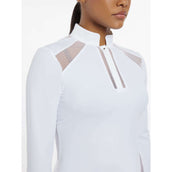 LeMieux Maglietta da Competizione Camille Maniche Lunghe Bianco LeMieux Maglietta da Competizione Camille Maniche Lunghe Bianco