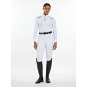 LeMieux Maglietta da Competizione Camille Maniche Lunghe Bianco LeMieux Maglietta da Competizione Camille Maniche Lunghe Bianco