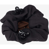 LeMieux Rete per Capelli Scrunchie Nero/Marrone LeMieux Rete per Capelli Scrunchie Nero/Marrone