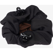 LeMieux Rete per Capelli Scrunchie Nero/Marrone LeMieux Rete per Capelli Scrunchie Nero/Marrone