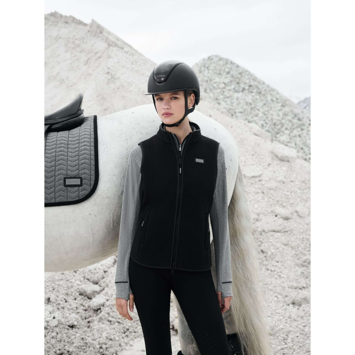 LeMieux Gilet Aspen Fleece Nero LeMieux Gilet Aspen Fleece Nero
