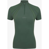 LeMieux Strato di base Mia Mesh Maniche Corte Cacciatore Verde LeMieux Strato di base Mia Mesh Maniche Corte Cacciatore Verde