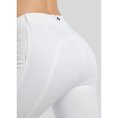 Montar Pantaloni da Equitazione MoZida Presa del ginocchio Bianco Montar Pantaloni da Equitazione MoZida Presa del ginocchio Bianco