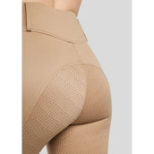 Montar Leggings da Equitazione MoElaine Lasercut Logo Full Grip Latte macchiato Montar Leggings da Equitazione MoElaine Lasercut Logo Full Grip Latte macchiato