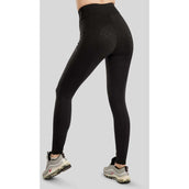 Montar Leggings da Equitazione MoPearl Pintuck Full Grip Nero Montar Leggings da Equitazione MoPearl Pintuck Full Grip Nero