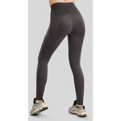 Montar Leggings da Equitazione MoPearl Pintuck Full Grip Slate Grey Montar Leggings da Equitazione MoPearl Pintuck Full Grip Slate Grey