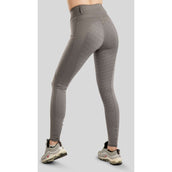 Montar Leggings da Equitazione MoLila Champagne Crystals Full Grip Grigio Montar Leggings da Equitazione MoLila Champagne Crystals Full Grip Grigio