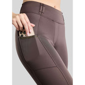 Montar Leggings da equitazione termici MoVeronica Golden Quartz Full Grip Black Peony Montar Leggings da equitazione termici MoVeronica Golden Quartz Full Grip Black Peony