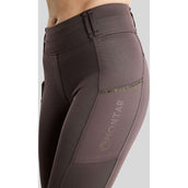 Montar Leggings da equitazione termici MoVeronica Golden Quartz Full Grip Black Peony Montar Leggings da equitazione termici MoVeronica Golden Quartz Full Grip Black Peony