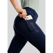 Montar Leggings da Equitazione MoLila Champagne Crystals Junior Navy Montar Leggings da Equitazione MoLila Champagne Crystals Junior Navy