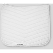 Montar Sottosella Fair Gun Metal Crystals Dressage Bianco Montar Sottosella Fair Gun Metal Crystals Dressage Bianco