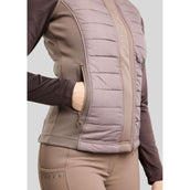 Montar Gilet Emma Quilt Nougat Brown Montar Gilet Emma Quilt Nougat Brown
