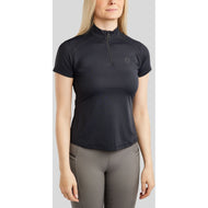 Montar Poloshirt MoPearl Pintuck Navy Montar Poloshirt MoPearl Pintuck Navy